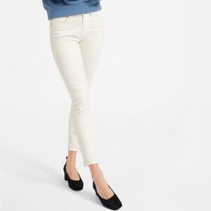 Everlane Mud Rise Skinny Jeans | White | Sz 28